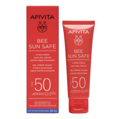 Ενυδατική κρέμα-gel προσώπου SPF50