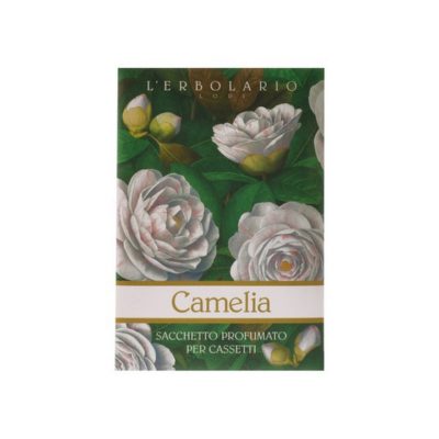L’Erbolario Camelia Sacchetto Profumato per Cassetti Αρωματικό Σακουλάκι για Συρτάρια (Καμέλια) 1 τεμάχιο