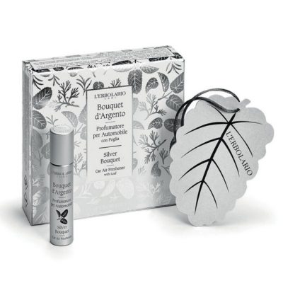 L'Erbolario Bouquet D'ARGENTO Profumatore per Automobile (Αρωματικό Αυτοκινήτου σε Φύλλο) 10gr