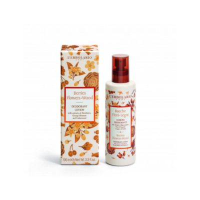 L’ Erbolario Bacche Fiori Legni Αποσμητική Λοσιόν 100ml
