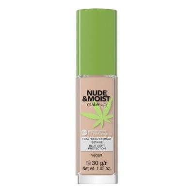 Bell HYPOAllergenic Hemp Nude και Moist Makeup No 04 Natural 30g