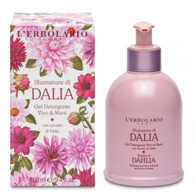 L'Erbolario Sfumature di Dalia Gel Detergente Viso και Mani, Καθαριστικό για το πρόσωπο και τα χέρια, 280ml
