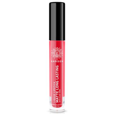 Garden Liquid Lipstick Matte Long Lasting with Aloe Vera 4ml - Glorious Red 05