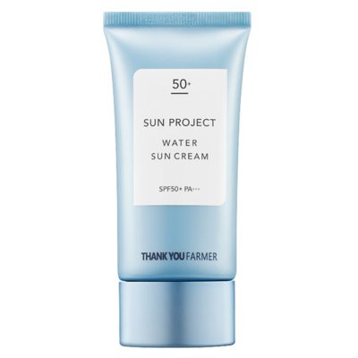 Thank You Farmer Sun Project Water Sun Cream SPF50+ PA+++ Ενυδατική Αντηλιακή Κρέμα Προσώπου, 50ml