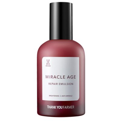 Thank You Farmer Miracle Age Repair Emulsion Γαλάκτωμα Προσώπου για Θρέψη, 130ml