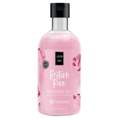 Lavish Care Shower Gel British Rose, Αφρόλουτρο 500ml