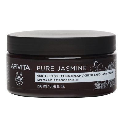 Apivita Pure Jasmine Κρέμα Ήπιας Απολέπισης με Γιασεμί, 200ml