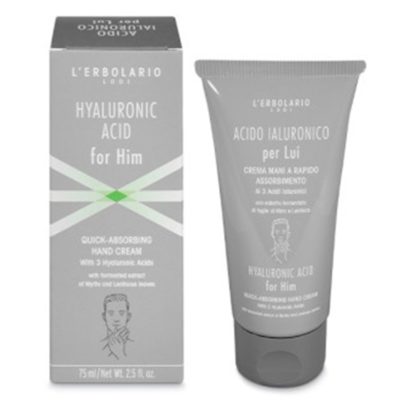 L'Erbolario Acido Ιaluronico Ανδρική Κρέμα Χεριών, 75ml