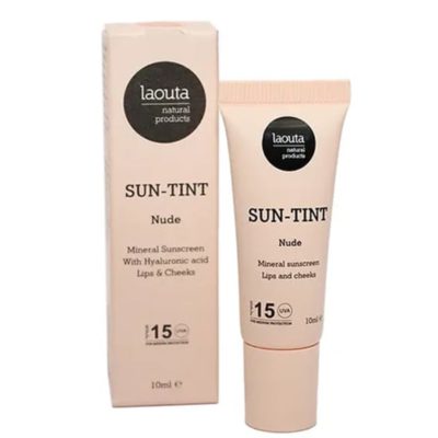 Laouta Sun Tint Nude SPF 15 Balm Χειλιών & Ζυγωματικών, 10ml