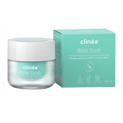 Clinea Water Crush Ενυδατική Κρέμα-Gel Προσώπου Ελαφριάς Υφής, 50ml