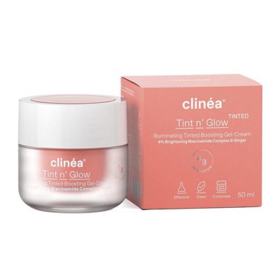 Clinea Tint n' Glow Gel Κρέμα Ενίσχυσης Λάμψης με Χρώμα, 50ml