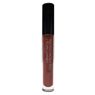 Korres Morello Matte Lasting Lip Fluid, 3.4ml No.60 Chestnut