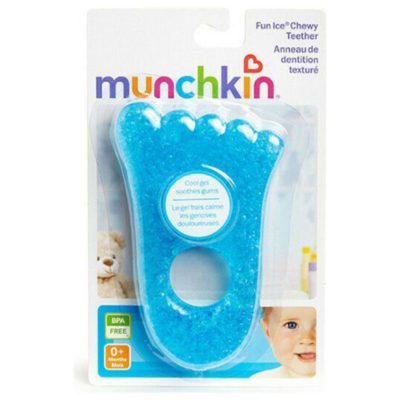 Munchkin Fun Ice Chewy Teether 0m+ σε Χρώμα Φούξια, Σχήμα Χεράκι