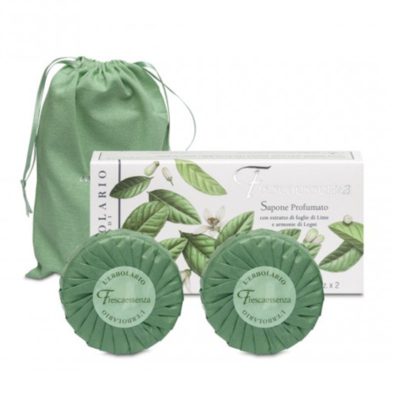 L'Erbolario Frescaessenza Sapone Porfumato Αρωματικά Σαπούνια 2x100g