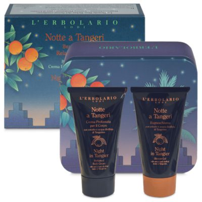 L’ Erbolario Notte A Tangeri Relax the Senses – Beauty Box Χαλάρωσης των Αισθήσεων με Αφρόλουτρο 75ml & Αρωματική κρέμα Σώματος