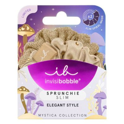 Invisibobble Sprunchie Slim Duo Mystica Deer to Dream Λαστιχάκια Μαλλιών, 2τεμ