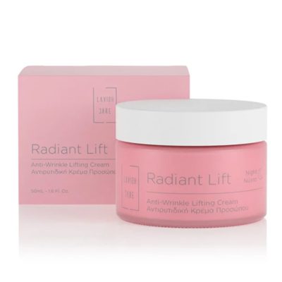 Lavish Care Radiant Lift Κρέμα Προσώπου Νυκτός για Αντιγήρανση, Σύσφιξη & Λάμψη 50ml