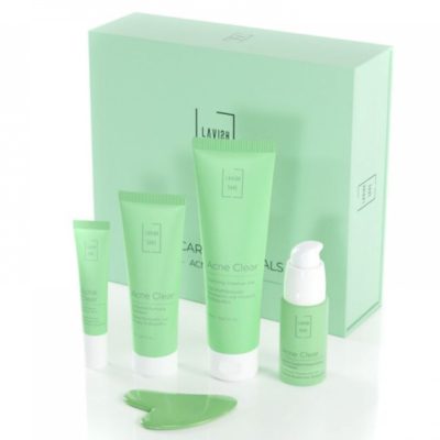 Lavish Care Acne Clear Σετ Περιποίησης με Κρέμα Προσώπου για Λιπαρές Επιδερμίδες