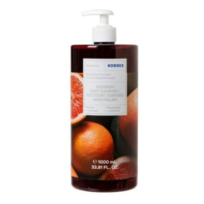 Korres Renewing Body Cleanser Aναζωογονητικό Αφρόλουτρο με Άρωμα Grapefruit, 1000ml