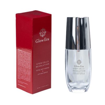 Glow Era Stem Cells Total Anti-ageing & Lifting Serum αντιγηραντικός ορός προσώπου με 4 βλαστοκύτταρα 30ml