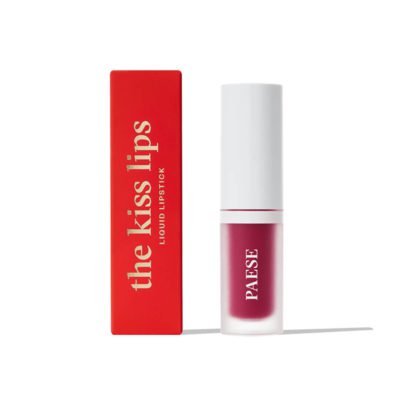 Paese Liquid Lipstick The Kiss Lips 05 Rasberry Red, Κραγιόν σε Υγρή Μορφή Απόχρωση 05 3,4ml