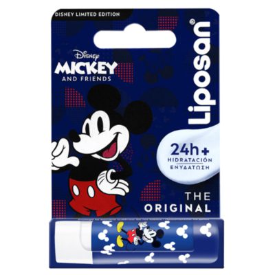 Liposan Disney Mickey The Original Ενυδατικό Χειλιών για 24ωρη Ενυδάτωση, 4.8g