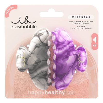 Invisibobble Clipstar My Rainboo The Stylish Hair Claw, 2pcs