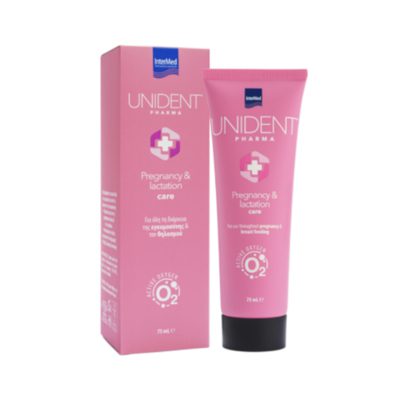 Intermed Unident Pharma Pregnancy & Lactation Care Οδοντόπαστα Κατάλληλη για Εγκυμοσύνη & Θηλασμό, 75ml