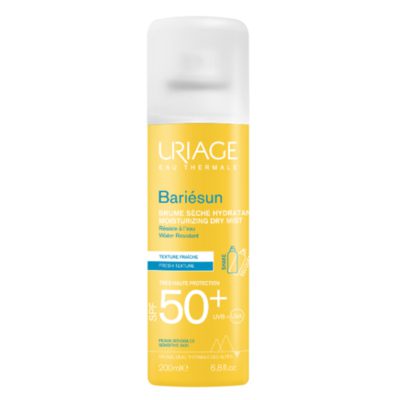 Uriage Bariesun Moisturizing Dry Mist SPF50+ Αντιηλιακό Σπρέι Προσώπου & Σώματος, 200ml