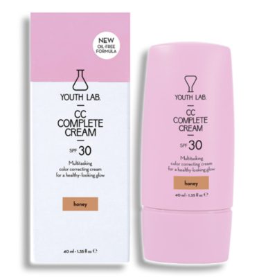 Youth Lab. CC Complete Cream Honey (Medium) Καλυπτική Κρέμα Ολικής Αναδόμησης SPF30, 40ml