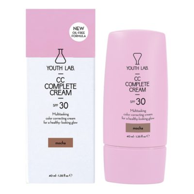 Youth Lab. CC Complete Cream Mocha (Dark) Καλυπτική Κρέμα Ολικής Αναδόμησης SPF30, 40ml