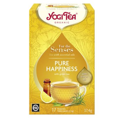 Yogi Tea For the Senses Pure Happiness Αφέψημα για Ευεξία, 17x2.2g