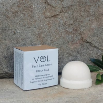 Vis Olivae Μπάρα ήπιου καθαρισμού του προσώπου και ντεμακιγιάζ Fresh Face 42gr
