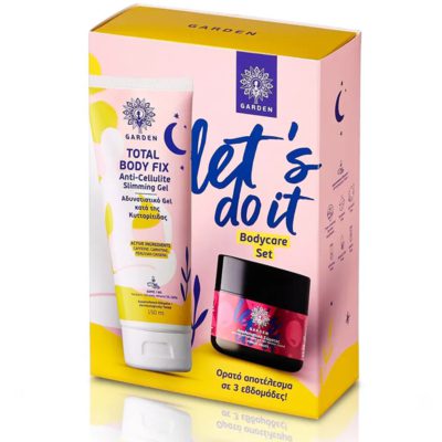 Garden Πακέτο Προσφοράς Let's do it Bodycare Set Total Body Fix Anti-Cellulite Slimming Gel 150ml & Δώρο Body Scrub Forest Fruits Anti Cellulite 50ml
