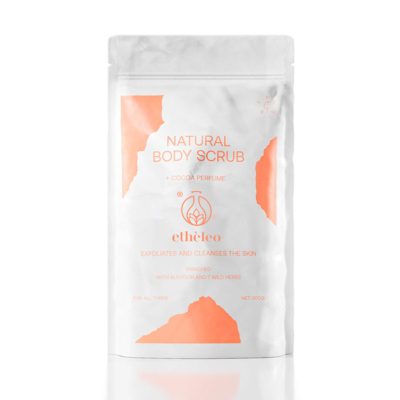 Etheleo Natural Body Scrub Cocoa 300g