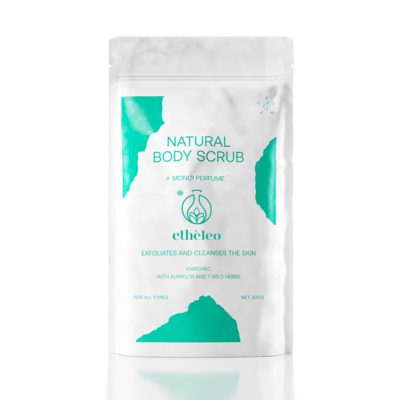 Etheleo Natural Body Scrub Monoi 300g