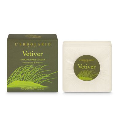 L'Erbolario Sapone Profumato Vetiver, Αρωματικό Σαπούνι, 100g