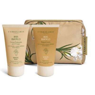 L' Erbolario Promo Iris Bianco Beauty Pochette Bud Αρωματική Κρέμα Σώματος 75ml & Κρέμα Καθαρισμού Σώματος 75ml