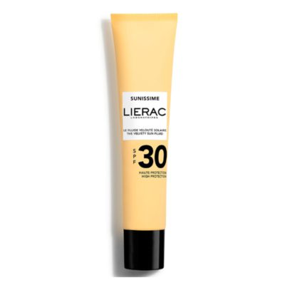 Lierac Sunissime The Velvety Sun Fluid Λεπτόρρευστο Βελούδινο Αντηλιακό Προσώπου SPF30, 40ml