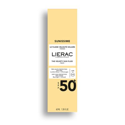 Lierac Sunissime The Velvety Sun Fluid Λεπτόρρευστο Βελούδινο Αντηλιακό Προσώπου SPF50+, 40ml