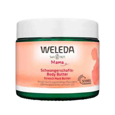 Weleda Mama Stretch Mark Body Butter Nourishing Care Βούτυρο Σώματος για Ραγάδες, 150ml