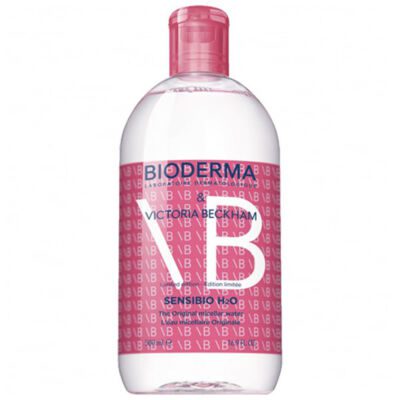 Bioderma & Victoria Beckham Limited Edition Sensibio H2O Micellar Water Υγρό Καθαρισμού & Ντεμακιγιάζ, 500ml