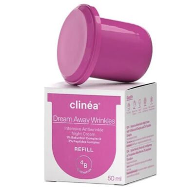 Clinea Refill Dream Away Wrinkles Αντιρυτιδική Κρέμα Νυκτός, 50ml