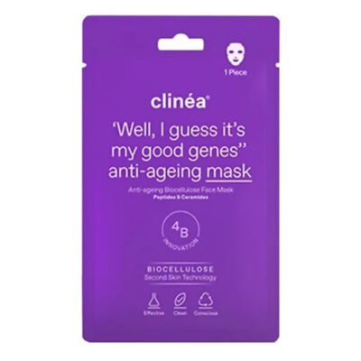Clinea Anti-ageing Biocellulose Face Mask Αντιγηραντική Μάσκα Προσώπου, 1τεμ