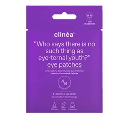 Clinea Anti-ageing Biocellulose Eye Patches για Αντιγήρανση, 1ζευγάρι
