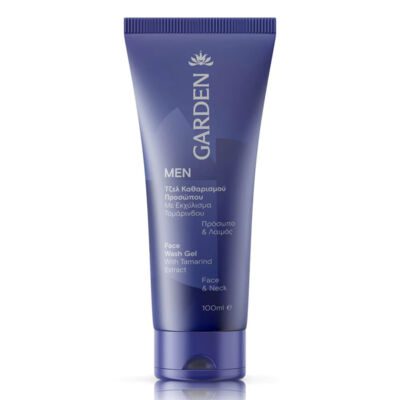 Garden Men Τζελ Καθαρισμού Προσώπου με Εκχύλισμα Ταμάρινδου 100ml