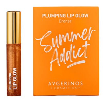 Avgerinos Cosmetics Summer Addict Plumping Lip Glow Bronze 5mL