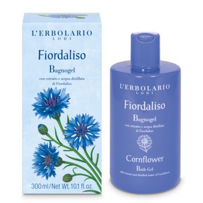 L'Erbolario Fiordaliso Bath Gel 300mL - Τζελ μπάνιου με άνθη καλαμποκιού