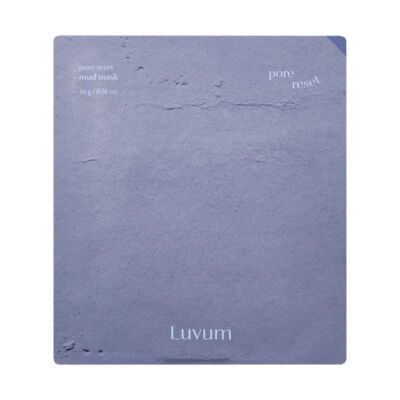 Luvum Pore Reset Mud Mask Υφασμάτινη Μάσκα Προσώπου 1 Τεμάχιο