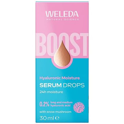 Weleda Hyaluronic Moisture Serum Drops Ορός Προσώπου Εντατικής Ενυδάτωσης, 30ml